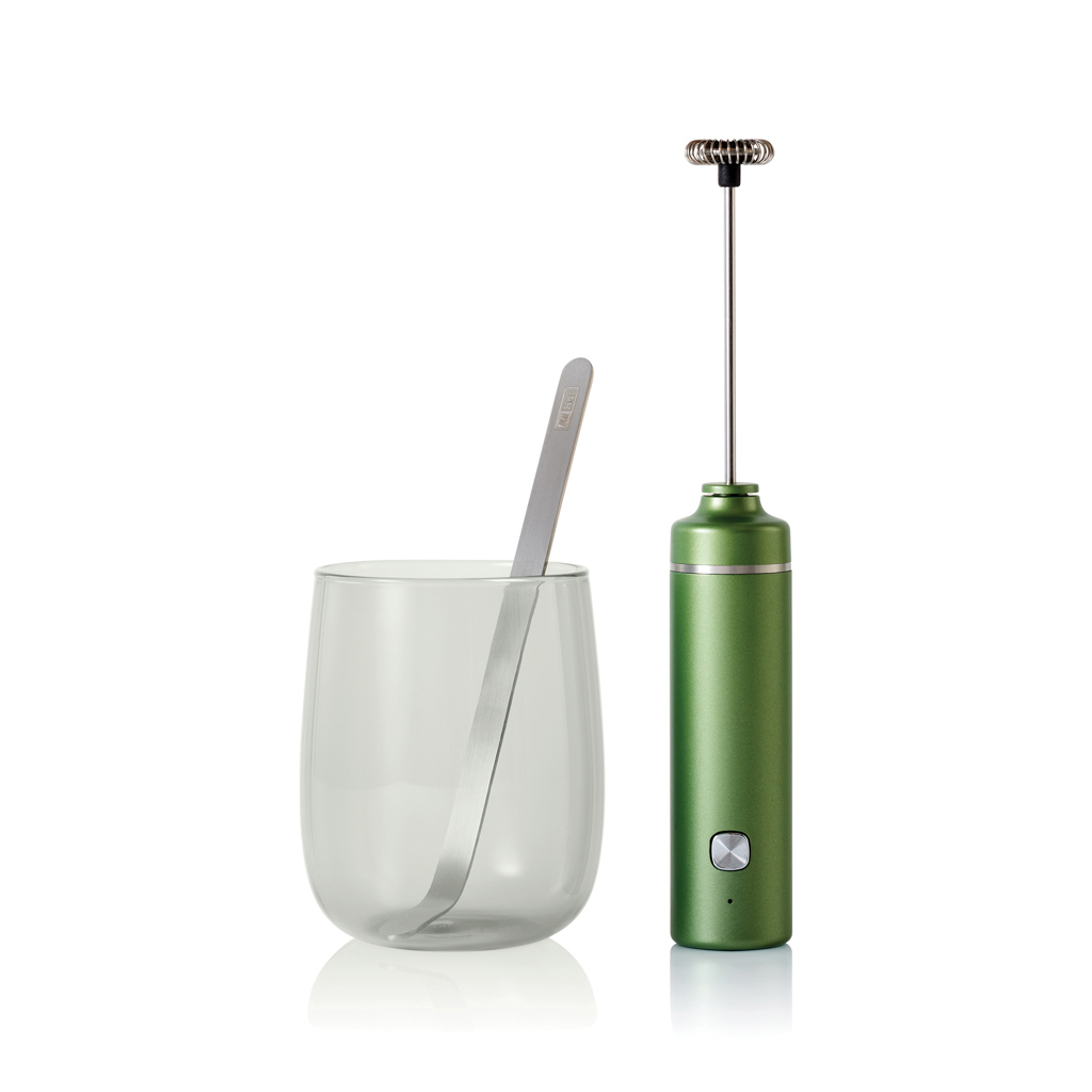 Coffret matcha à personnaliser avec mousseur Chado Vert 